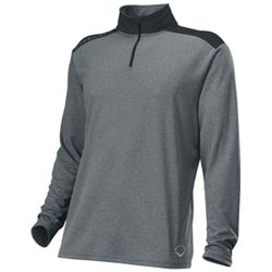 EvoShield Mens Large Activewear 1/4 Zip long sleeve shirt 