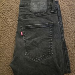 Levi's 512 Jeans W33 L32 in Black