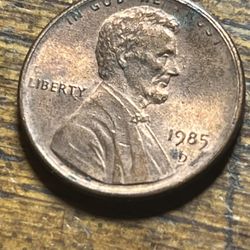 1985 D Penny