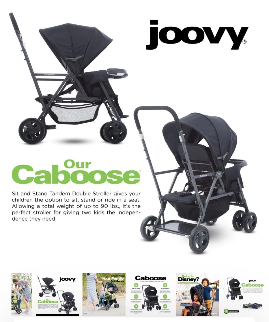 Joovy Double Stroller