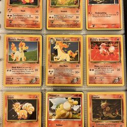 90 Vintage Pokemon Cards Excellent Condition Lot #4