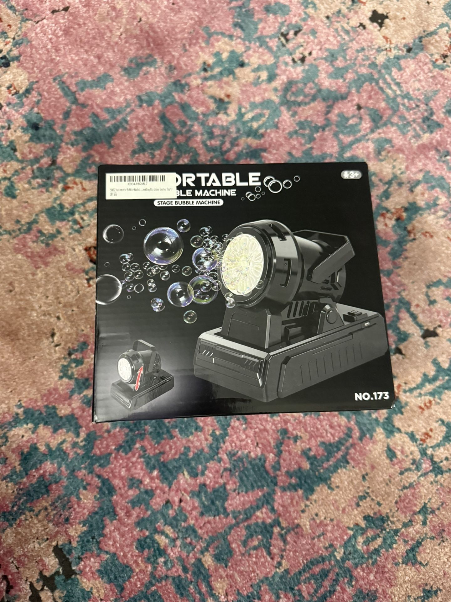 New SHCKE Automatic Bubble Machine 