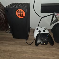 Xbox X With Charger Station Plus Controller 