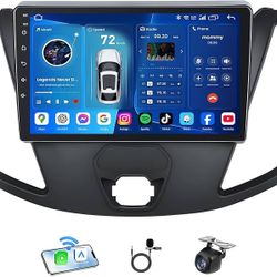 Android 13 Car Stereo Radio Upgrade for Ford Transit 150 -2019: 9 Inch 1280*800 Touchscreen Head Unit with Wireless CarPlay Android Auto, 