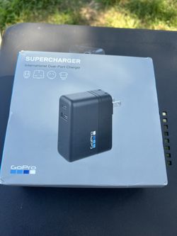 GoPro Supercharger International Dual-Port Charger Black NEW