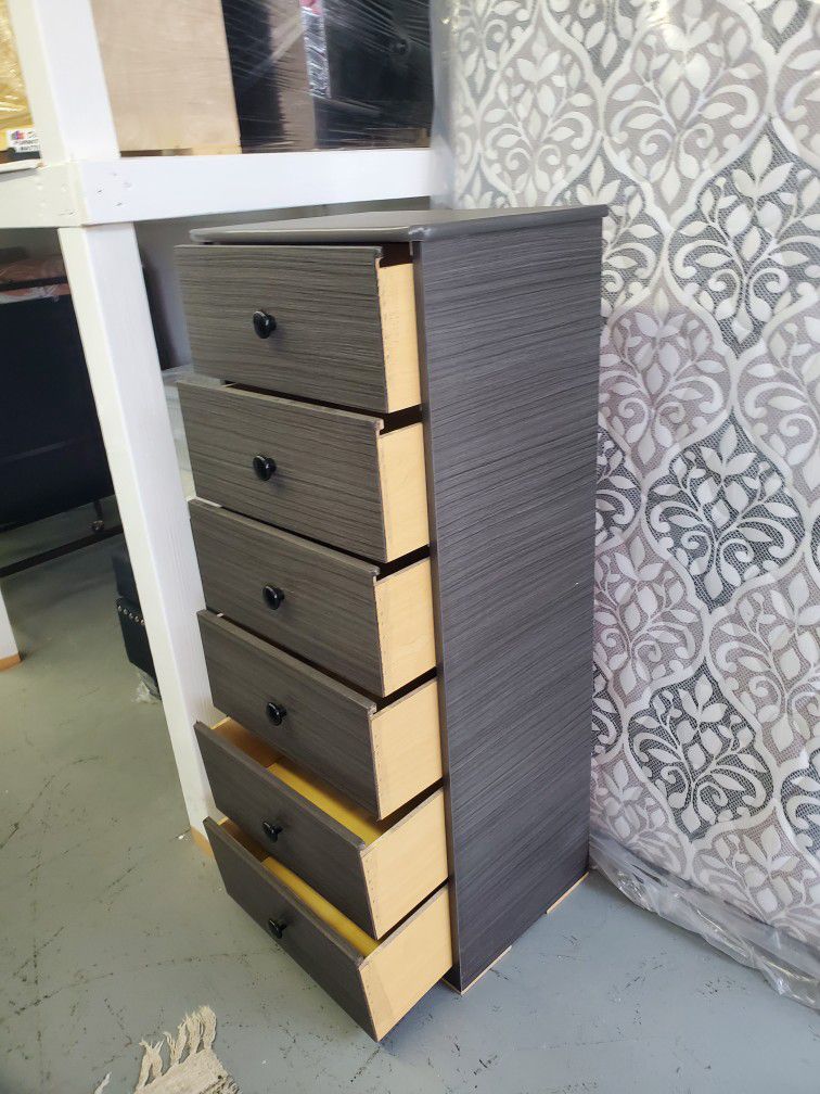 Brand New Gray 6 Drawer Dresser Available In Other Colors 