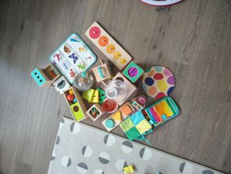 Lovevery, Fisher-Price, and VTech Baby Toy Bundle