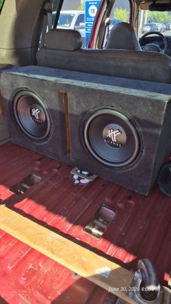 12 inch subwoofer whit box
