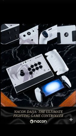 SPECIAL Like-New Nacon Daija PS5 Fight Stick & PlayStation Portal Bundle – Pristine