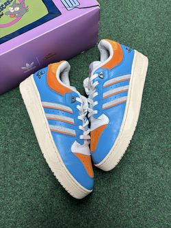 ADIDAS RIVARLY LOW THE SIMPSONS ITCHY SIZE 9.5