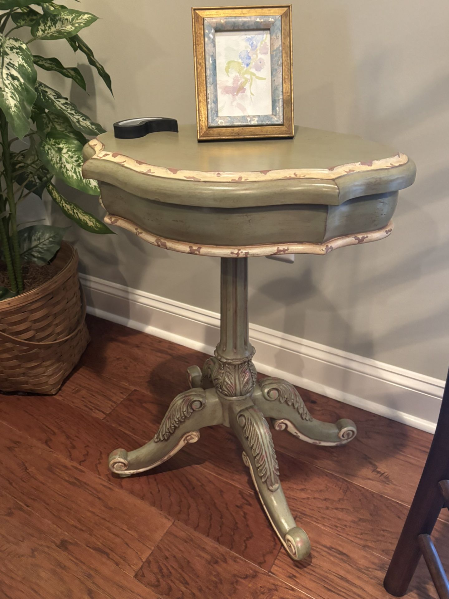 Little Green End Table 