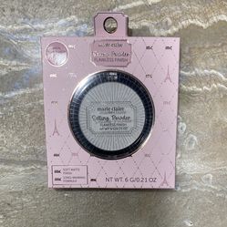 Marie Claire Setting Powder Soft Matte Finish Long Wearing Formula / New in Box
