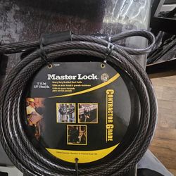 Master Lock Heavy Duty Braided Steel Cable