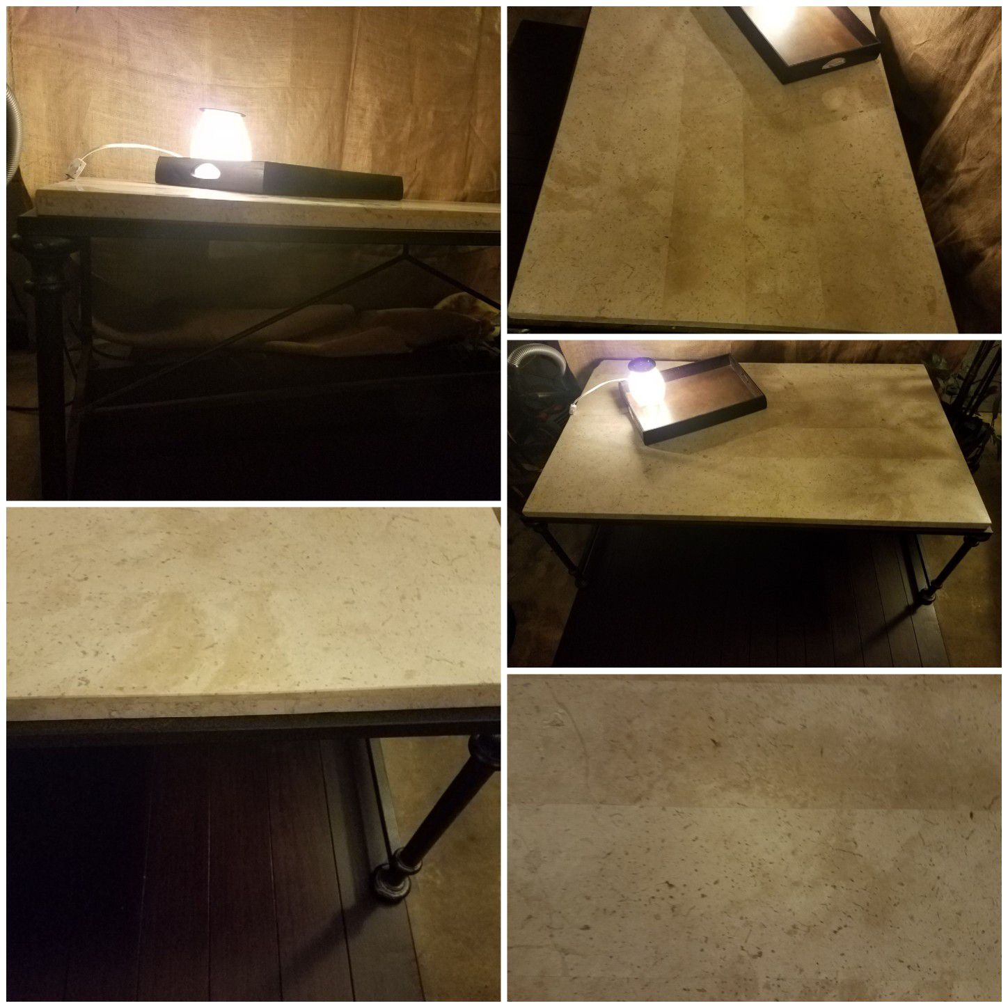 Table, higher end w/corner flaw that can be concealed fairly easy