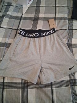 Nike Pro Shorts Gray with Tags size large