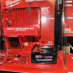 M18 18-Volt Lithium-Ion XC Starter Kit with One 5.0Ah Battery and Charger