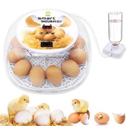 12 Egg Incubator Smart Chicken Egg Incubator 