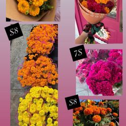 Día de los Muertos Flower Bouquet – $15