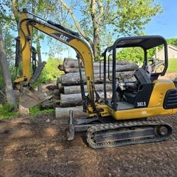 Cat 302.5  mini excavator