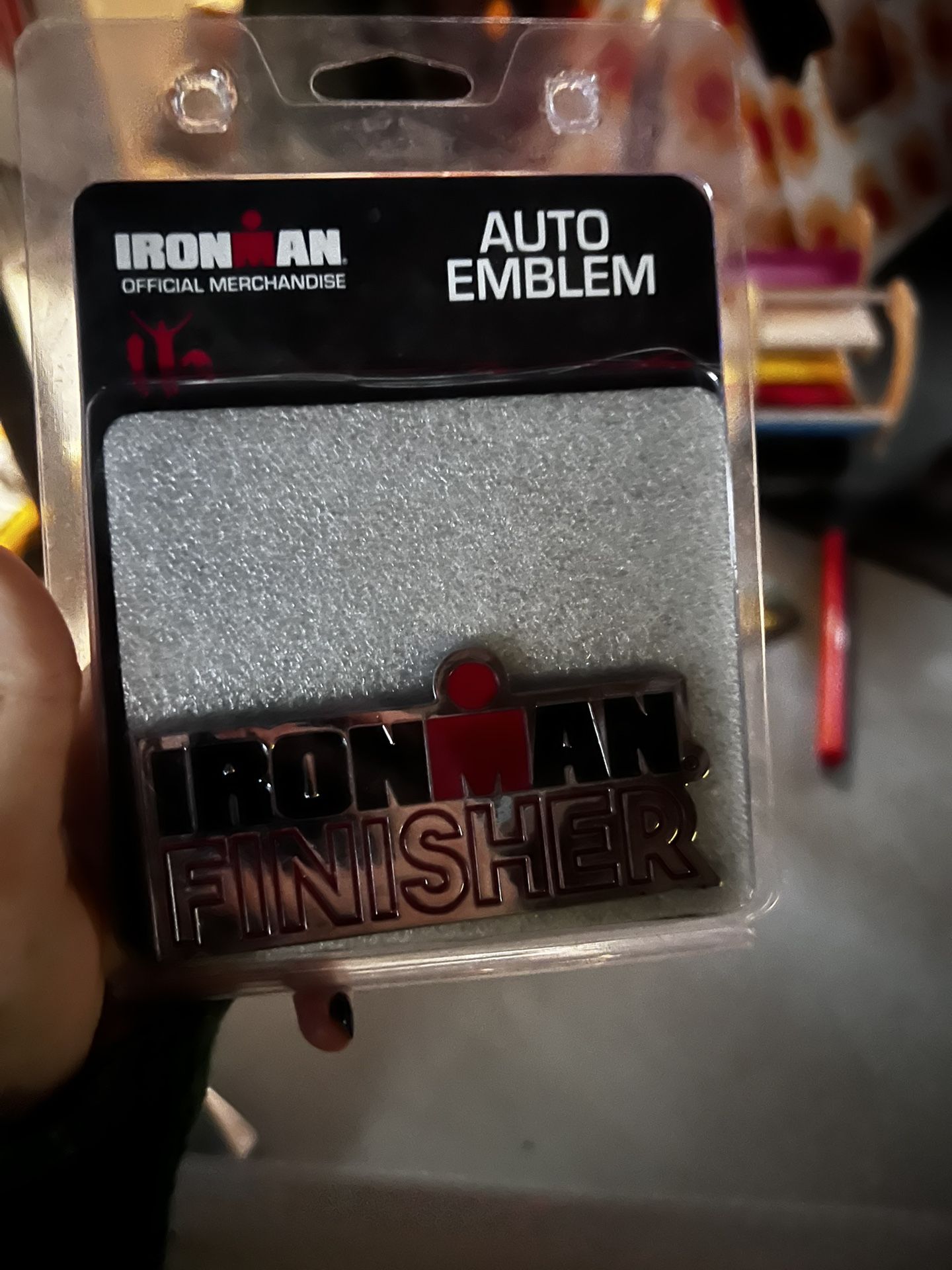 Ironman Car Emblem