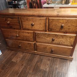 Wood dresser