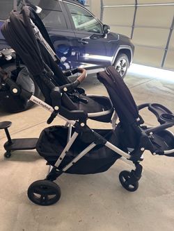 Mockingbird single to double stroller