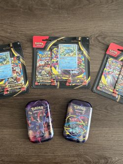 Pokemon Mega Evo Mini Tins & 3 Pack Blisters 
