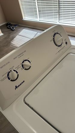 Amana washer color white