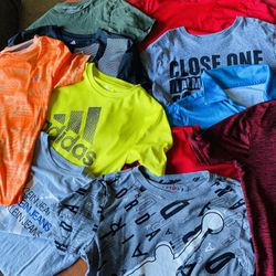 11 Assorted Name Brand T Shirts 10-12