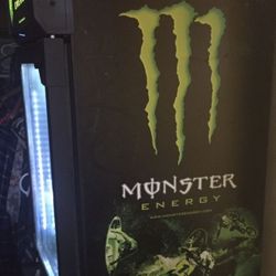 Monster Mini Fridge $250
