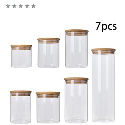 $25, Glass Storage Jars