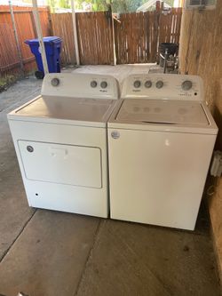 Whirlpool Washer & Gas Dryer Delivery available