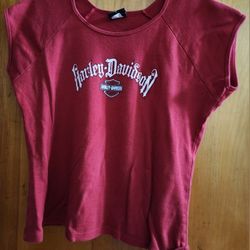  Harley Davidson Women's Short Sleeve Shirt