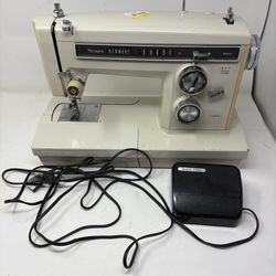 Vintage Kenmore 158.19410 HEAVY DUTY Machine Precision Sewing Metal Rare