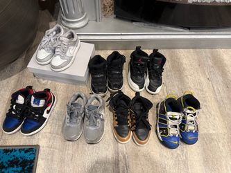 Kids Nike Air Jordan Sneakers size 11c Lot of 6