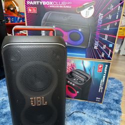 JBL PartyBox Club Live 120 | Powerful Portable Bluetooth Party Speaker, Deep Bass, LED Lights 