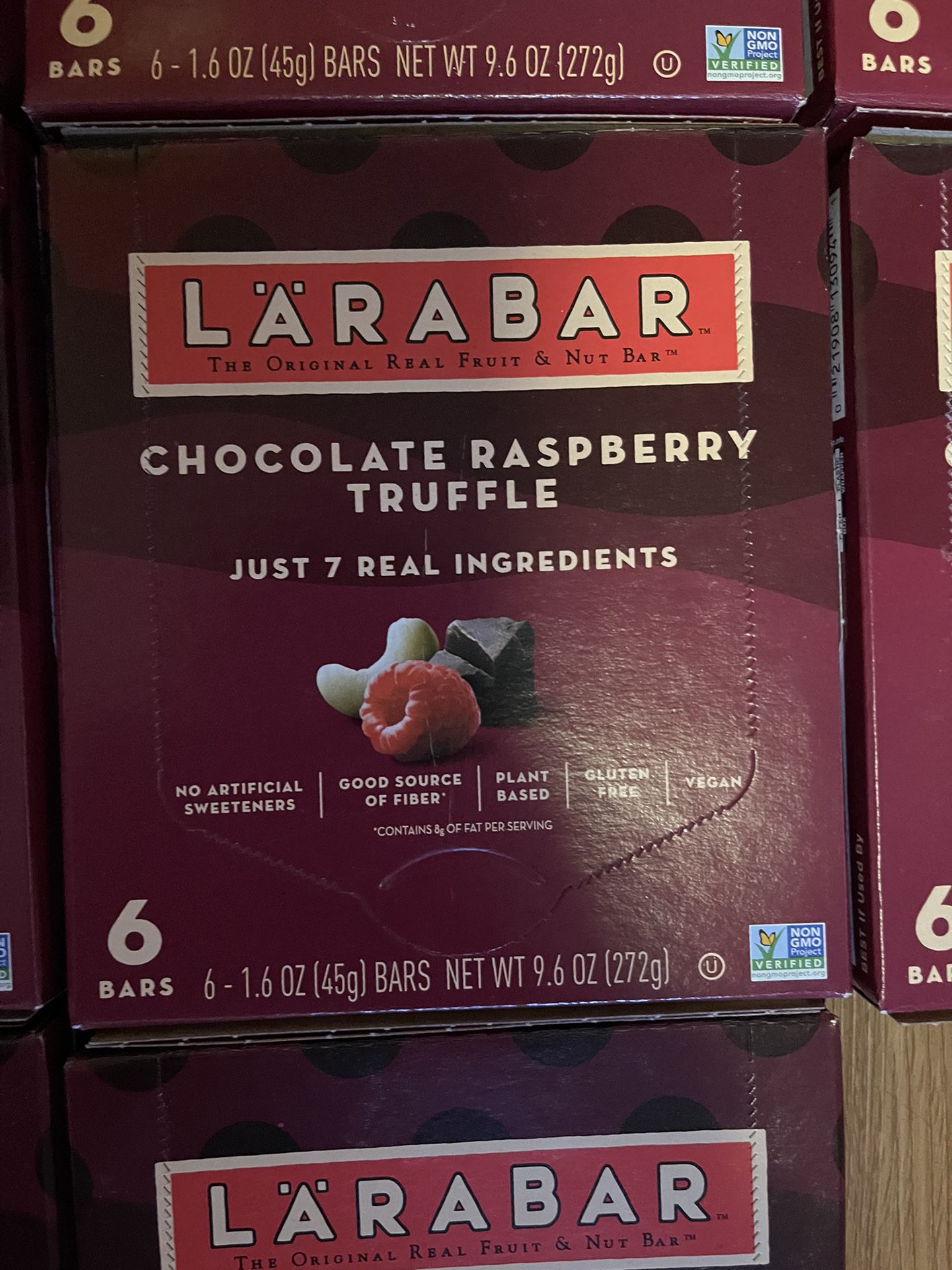 Lara bar Chocolate, Raspberry Truffle
