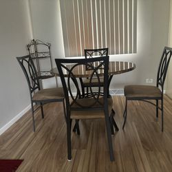 Dining Table W/Chairs $ 55