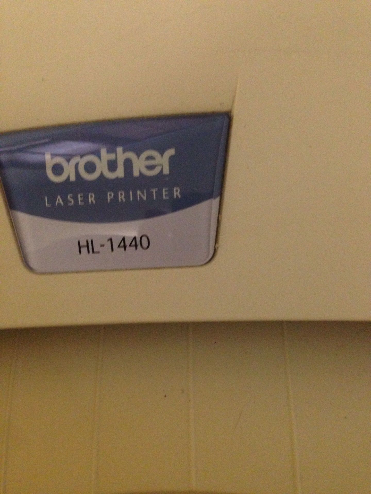 Brother HL-1240 & HL-1440 Laser printers