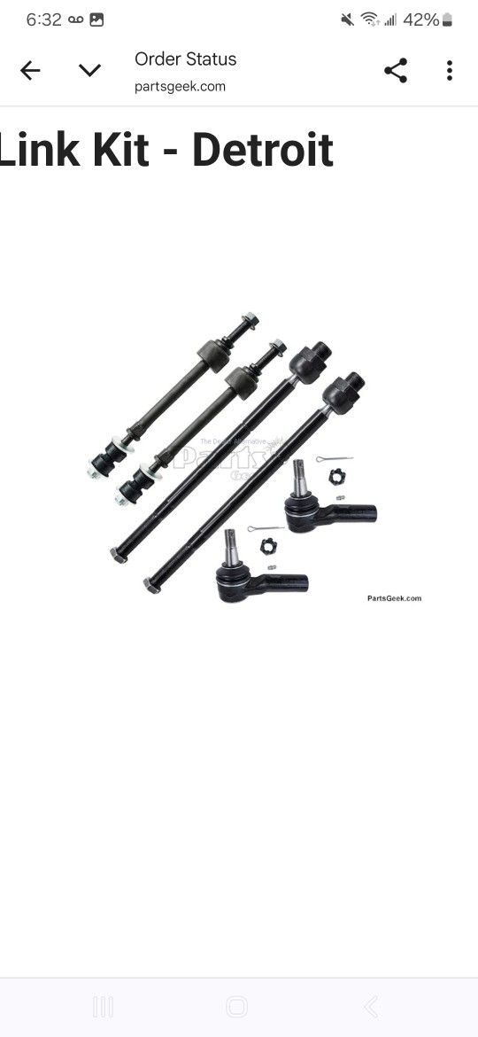 2006 Dodge Ram Front Sway Bar Links And Tire Rods