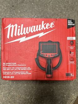 Milwaukee M- Spector 4 ft. Inspection Sewer Camera Scope (M: 2319-20)