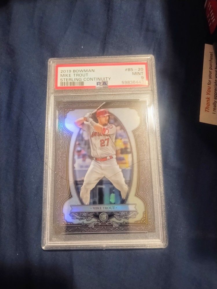 Mike Trout Baseball Card
