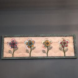 Metal Flower Wall Art – 36” Wide