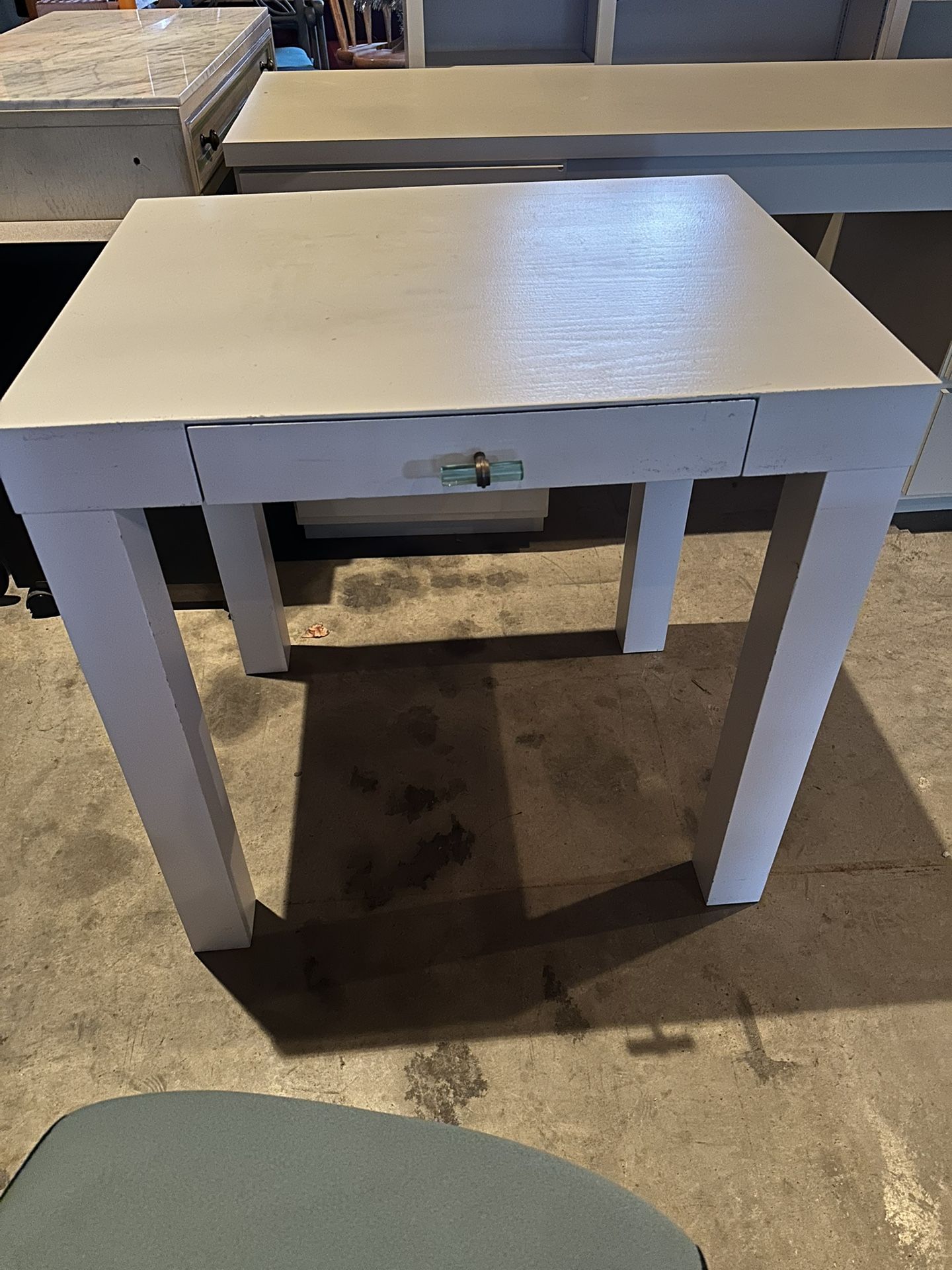 West Elm Parsons Desk With Office Chair