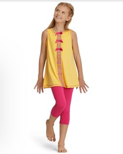 American GirlFlower Power Pajamas Size 7/8 NEW In Package