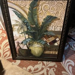 Two Framed Painting Prints 