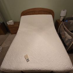 Adjustable Full Bed With Remote 