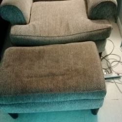 Two-piece Chair Footstool