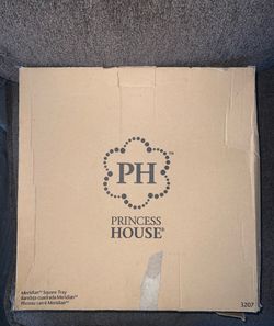 Princess house meridian square tray