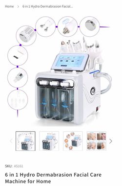 Hydro facial machine